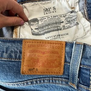 Levi’s 501 S Skinny Jeans